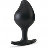 Анальная втулка MYSTIM BUTTPLUG ROCKING FORCE S черная с электростимуляцией (Ист-к импульсов приобретается отдельно) 46270
