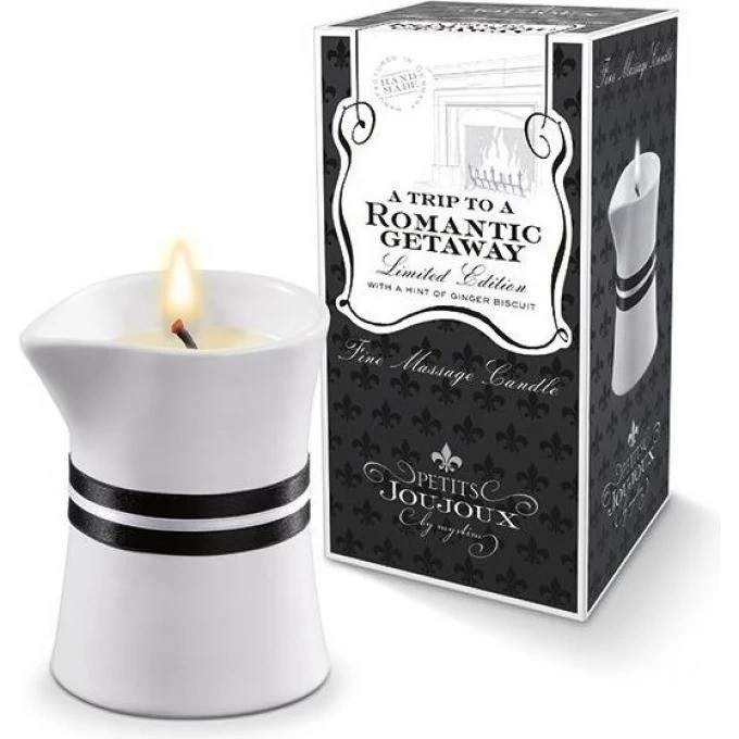 Массажная свеча MYSTIM PETITS JOUJOUX ROMANTIC GETAWAY имбирь (120 гр.) 46726